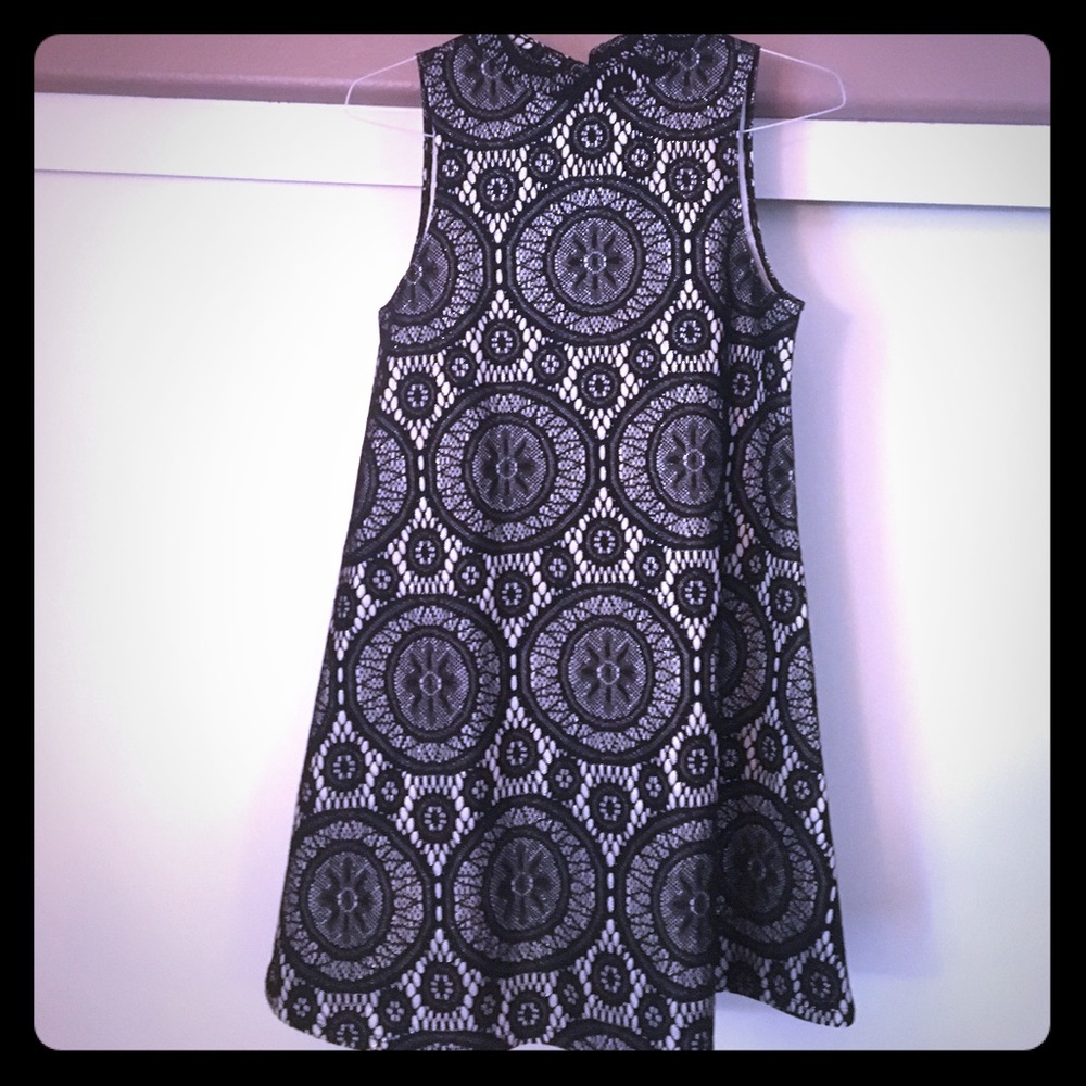 Black cocktail dress