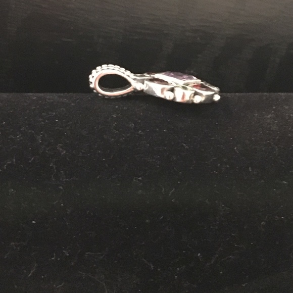 Sterling Silver/Amethyst/Garnet/Peridot Pendant - Picture 9 of 10