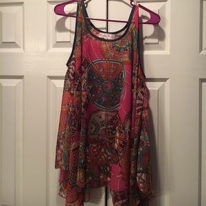 Pretty Angel colorful tank