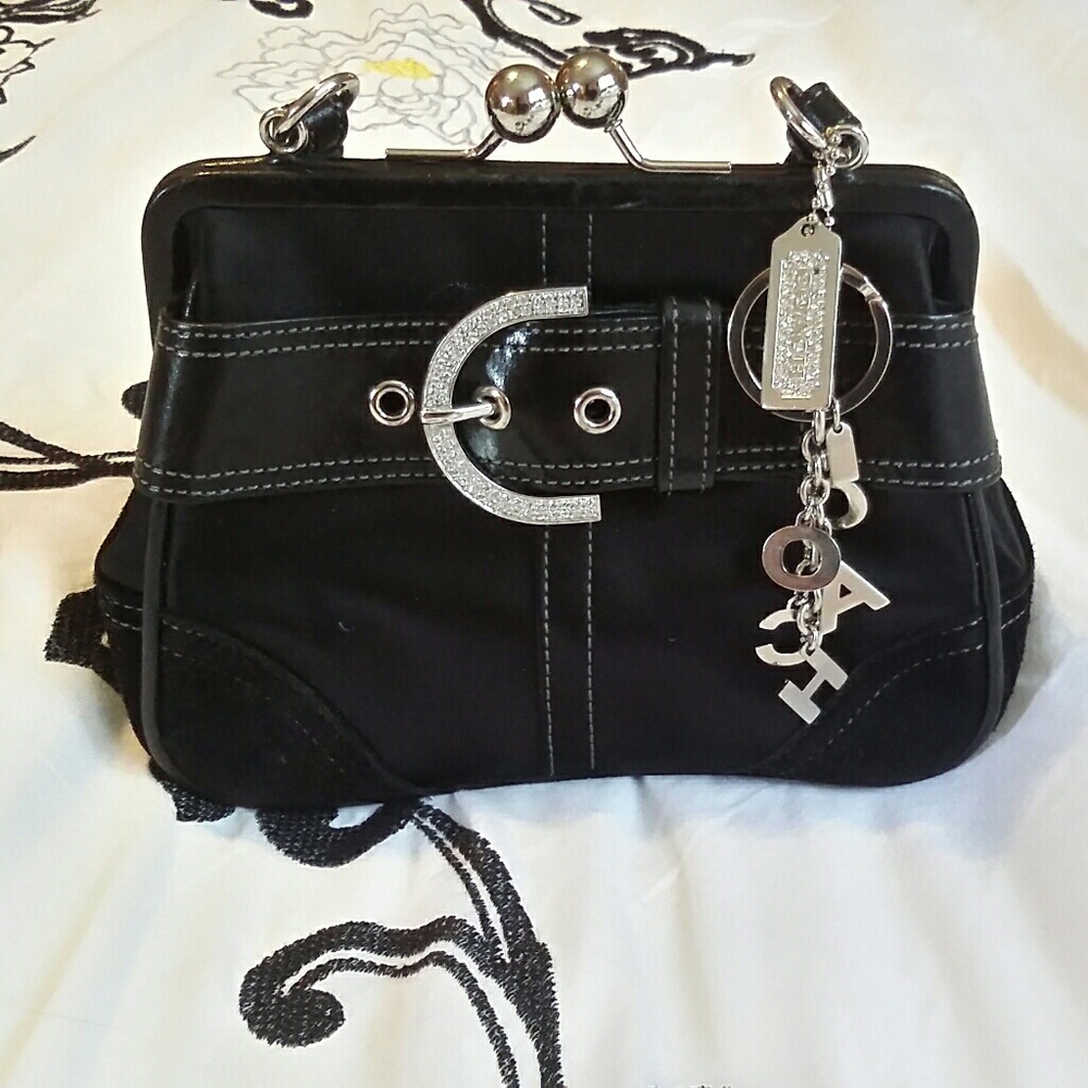 Cute evening bag with Keychain