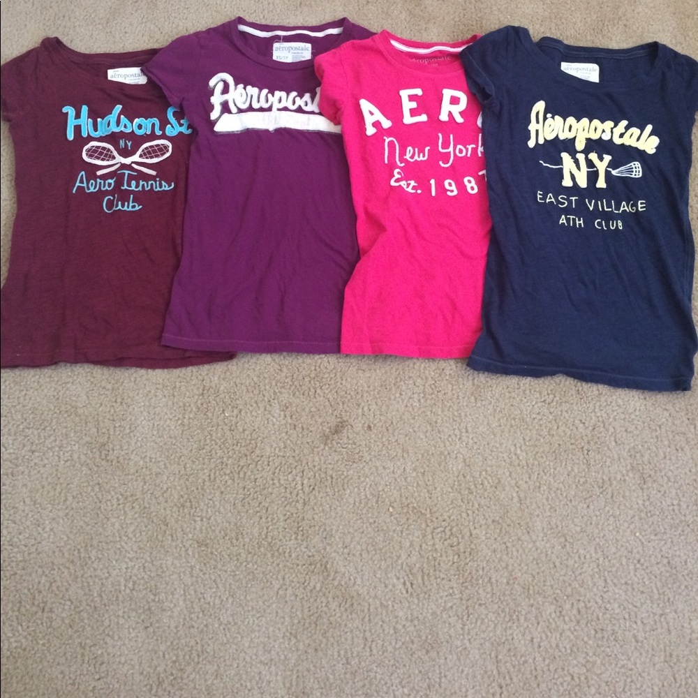 BUNDLE four Aeropostale tshirts!!