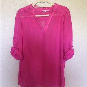 Sheer pink blouse 🎀