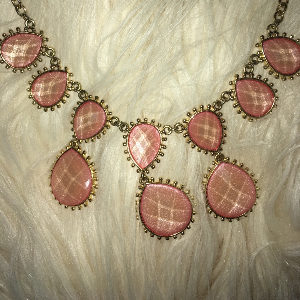 Pink necklace