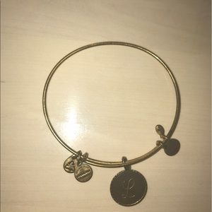 Alex and Ani "L" bangle