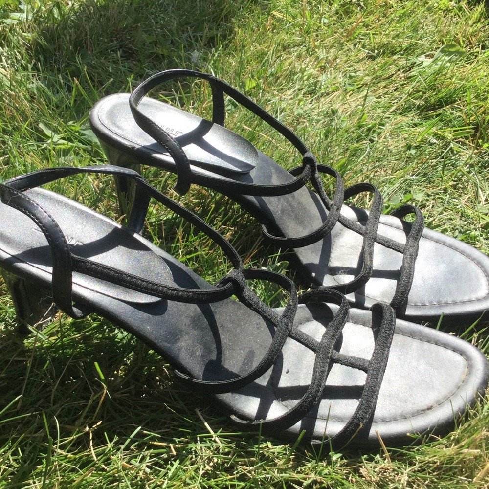 open toed heels