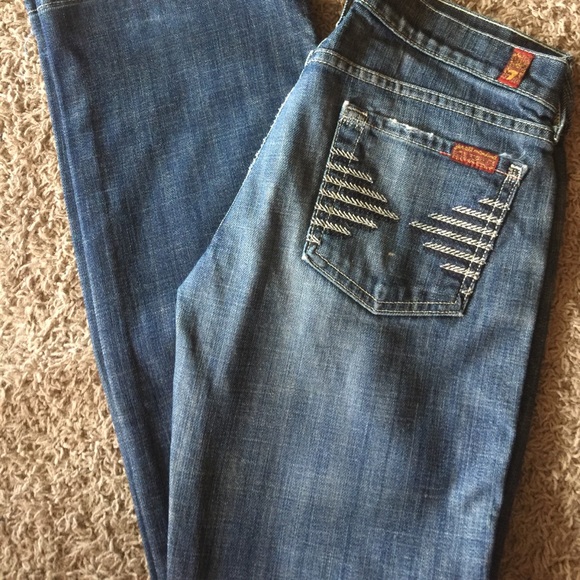 Vintage  7 For All Mankind Jeans - Picture 1 of 5
