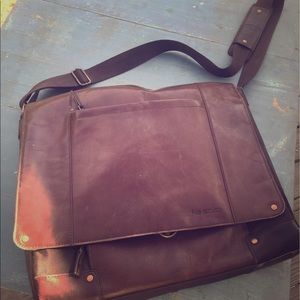 Leather Messenger Bag