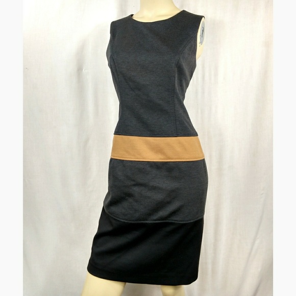 Anne Klein Dresses & Skirts - ANNE KLEIN pencil dress size 6
Grey, tan and black