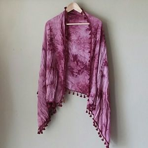 NWT Mudd Boho Fringe Scarf