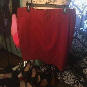 Maurices brand maroon skirt.