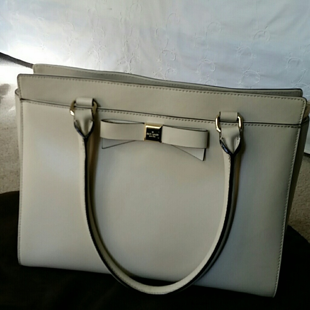 Kate spade tote/satchel/shoulder bag perfect beige