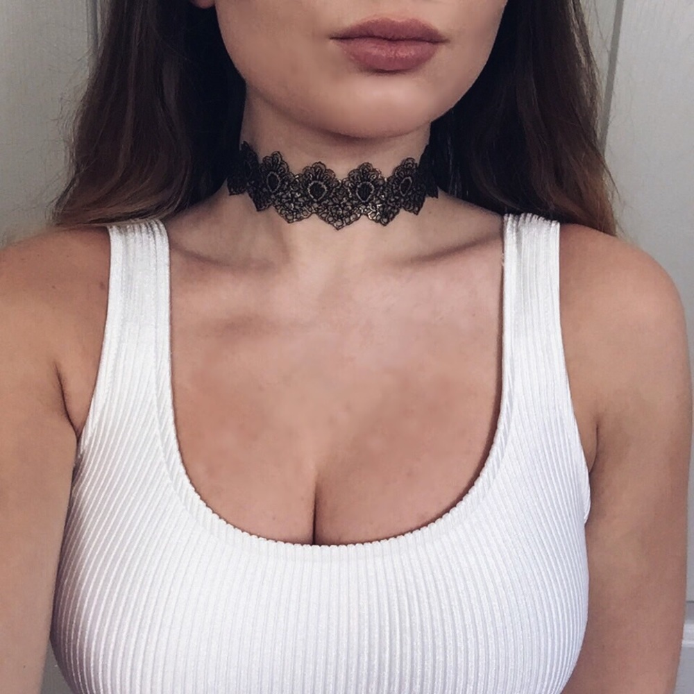 “IMPERIAL” Lace Choker Necklace