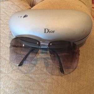 Authentic Dior Wrap around frame sunglasses