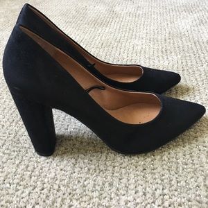 Suede Heels