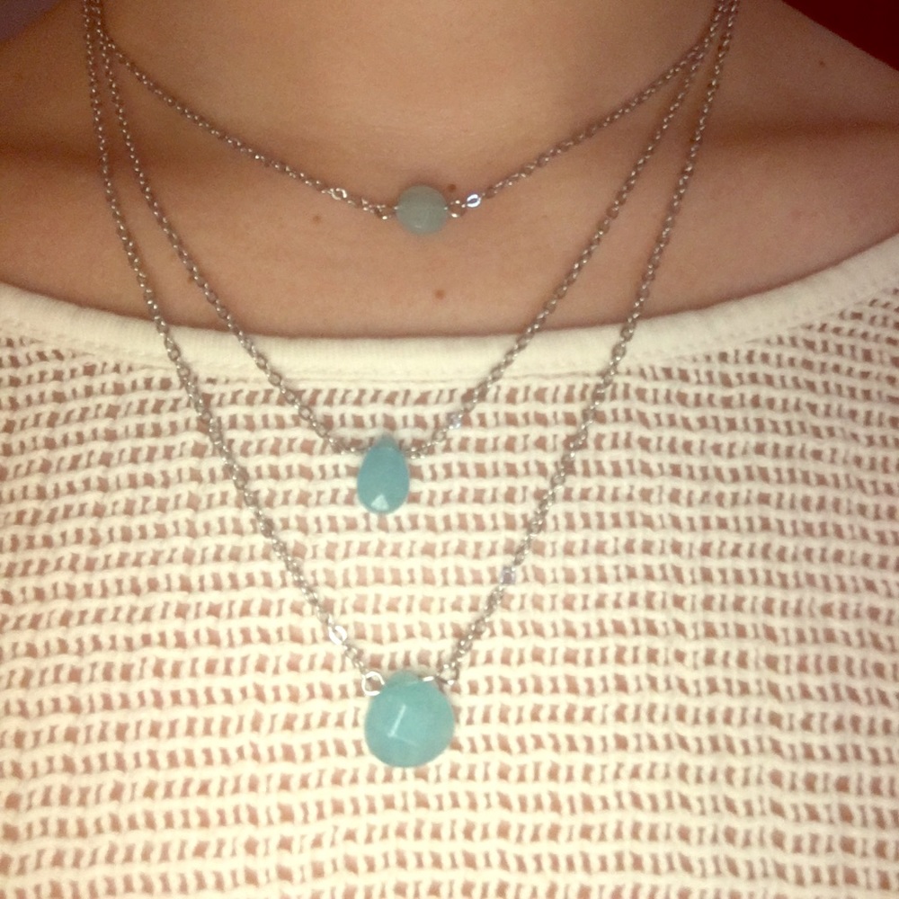 Stacking necklace set