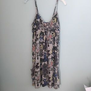 Aoyama Itchome super unique print dress