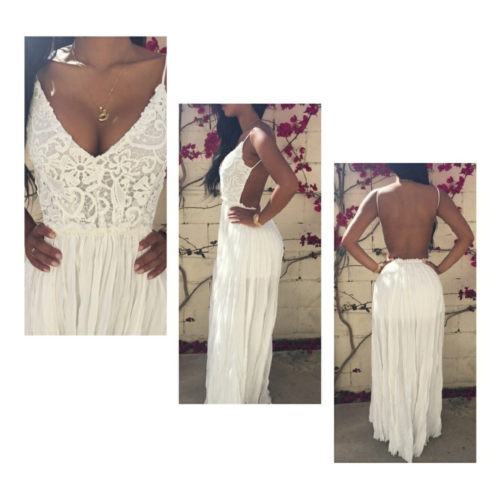 Two Sexy backless Sundresses
