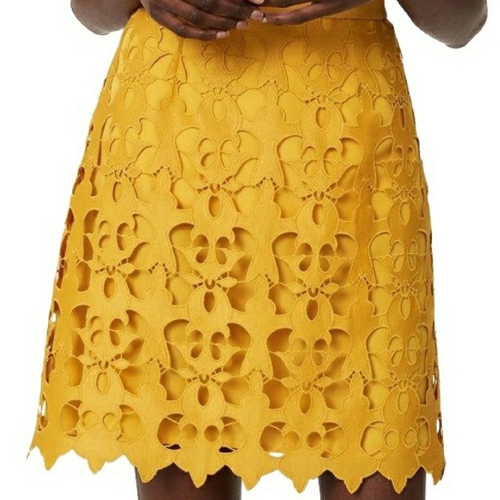 Loft skirt - yellow  NWT