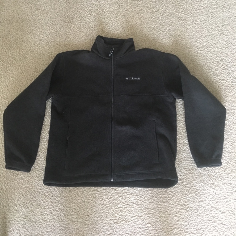 Black Columbia Men's Fleece Sweater