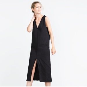 NWT zara dress split in front
