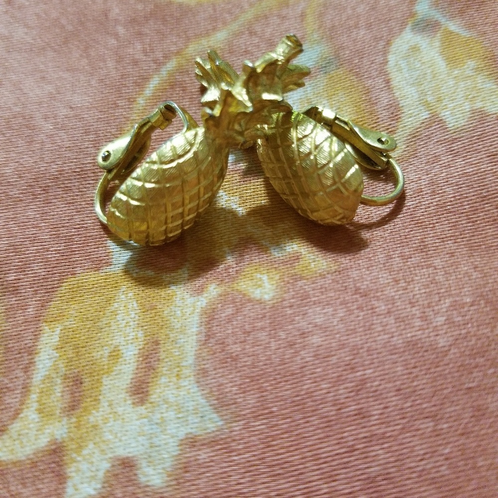 Pineapple Earrings - image 1