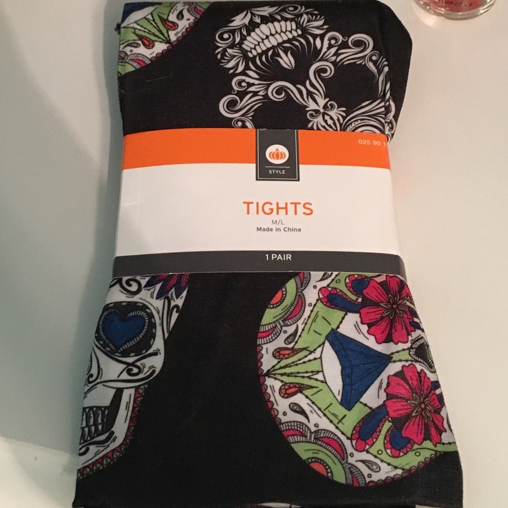 Candy skull leggings