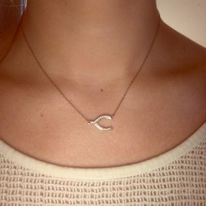 Wishbone necklace