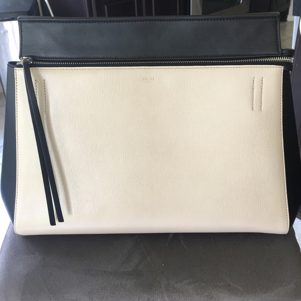 Celine Bicolor Medium Edge Bag
