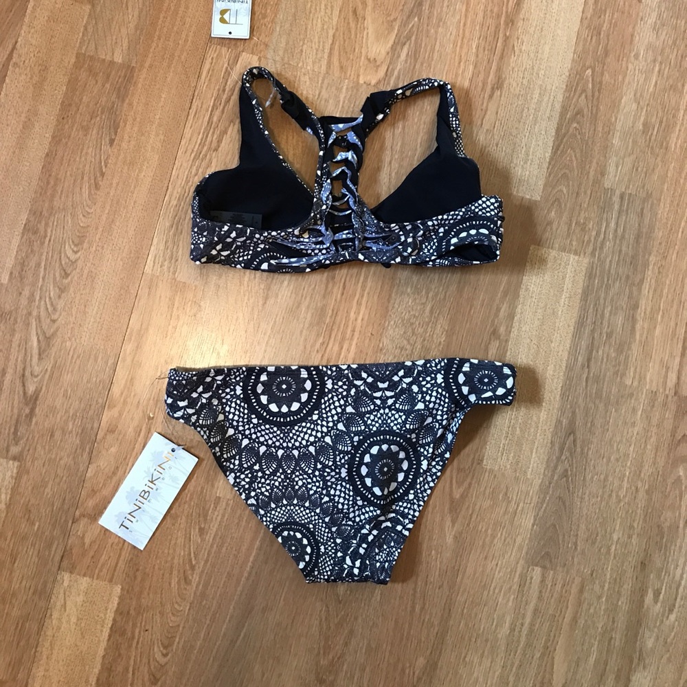 Printed Racerback Bikini - Picture 3 of 4