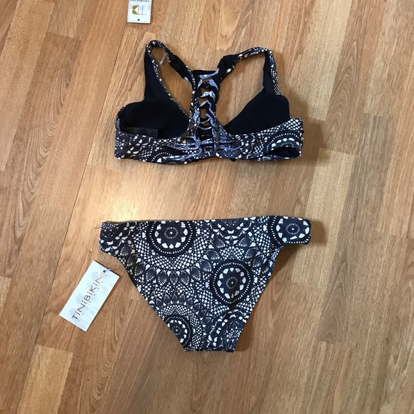 Printed Racerback Bikini - Picture 3 of 4