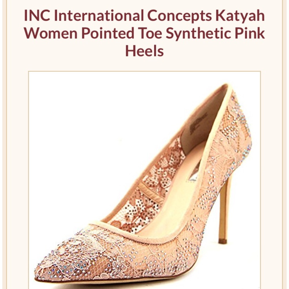 INC pump in size 8.5