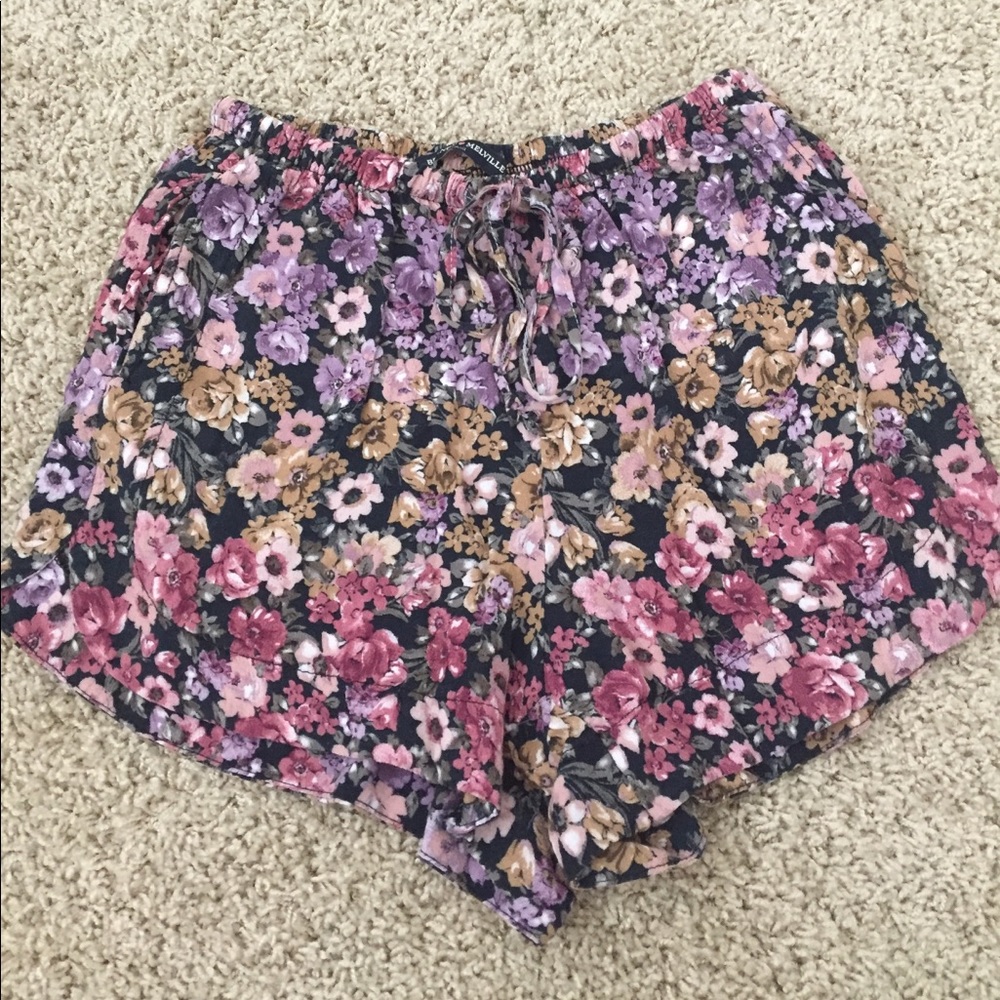 Brandy Melville floral eve shorts