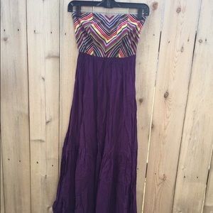 Strapless Maxi