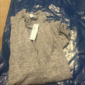 Grey long sleeve top