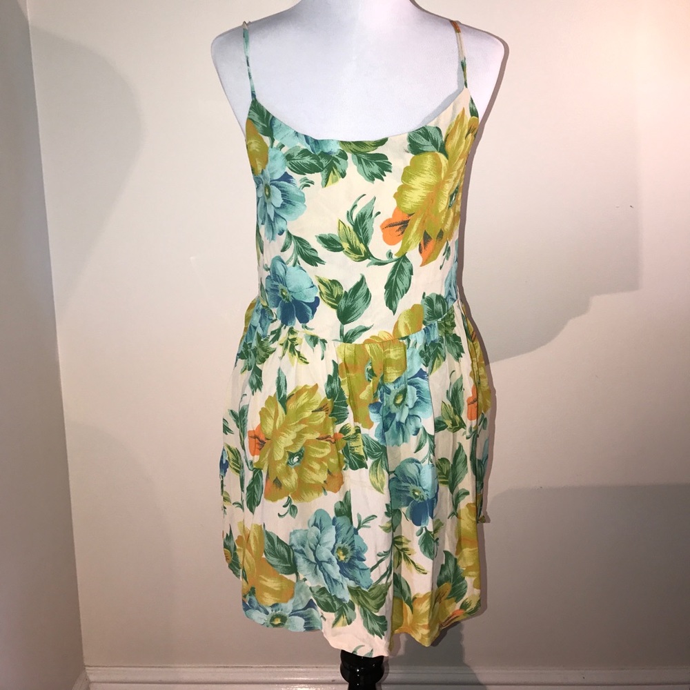 blu moon summer floral dress