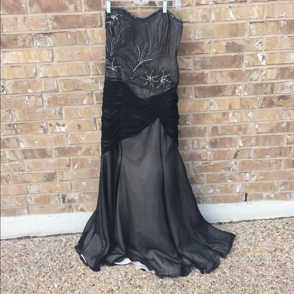 Black gown