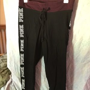 victoria's secret cropped yoga