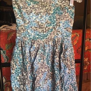 Forever 21 strapless mini sundress size small