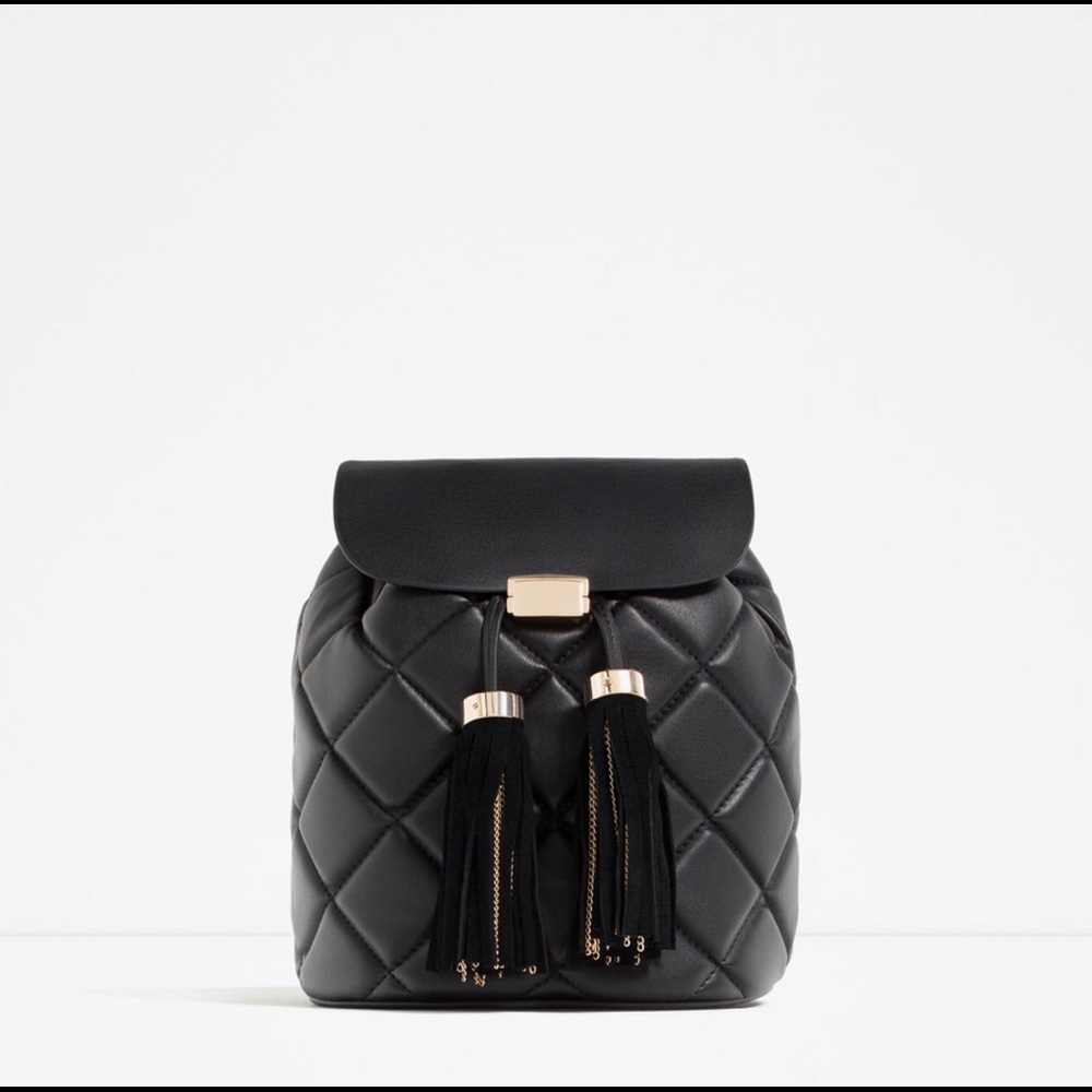 Zara Backpack with tassels