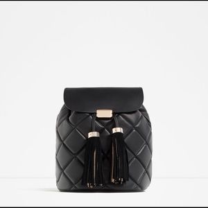 Zara Backpack with tassels