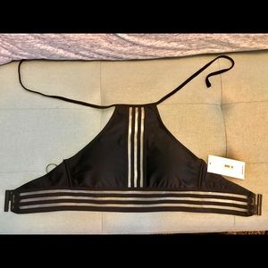 NWT high neck bikini top