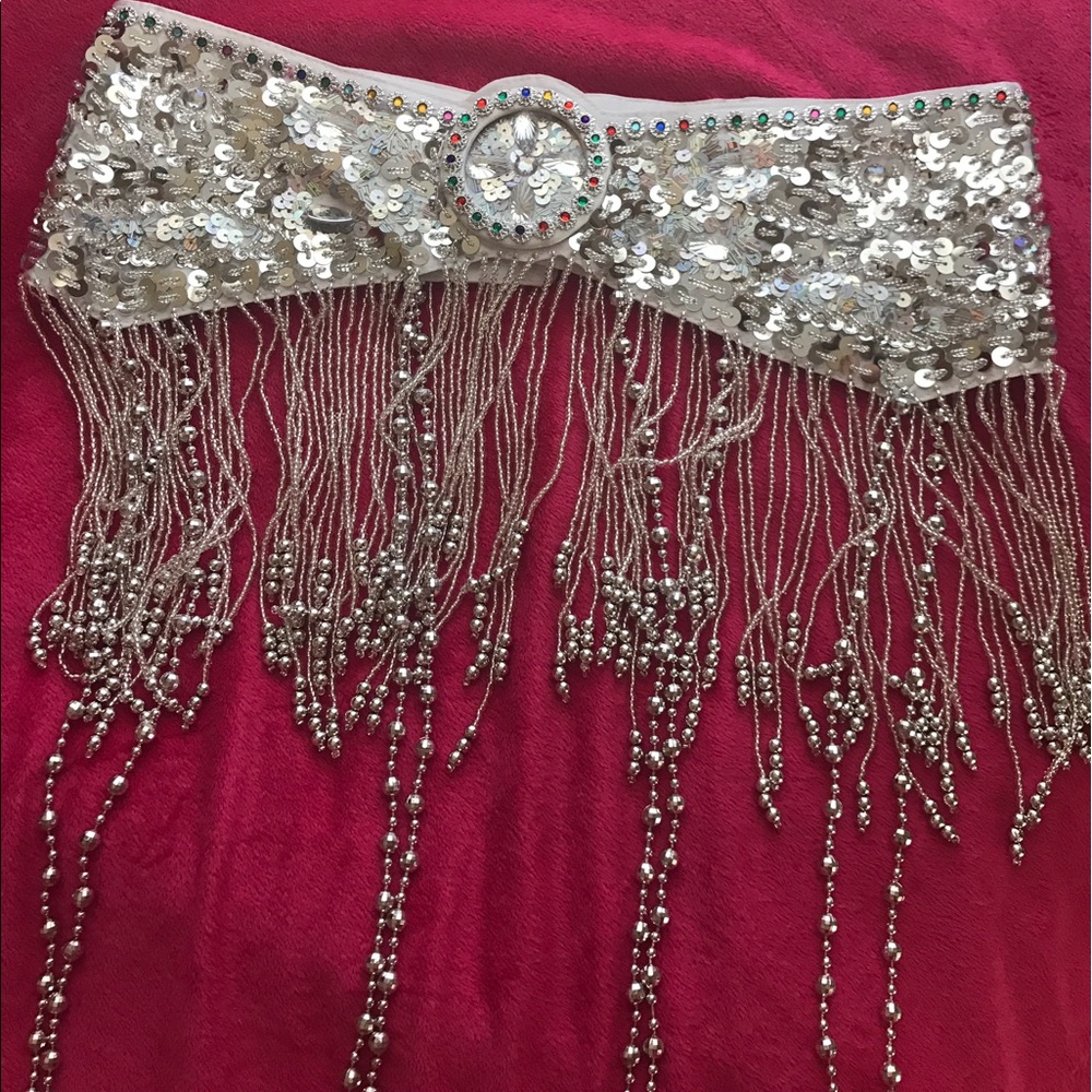 Mi Gente Clothing No Me Toca Silver Belt