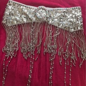 Mi Gente Clothing No Me Toca Silver Belt