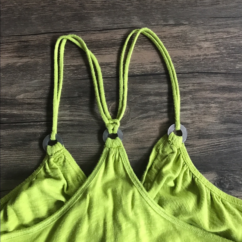 FIRM PRICE!! Abercrombie & Fitch olive top - Picture 2 of 4