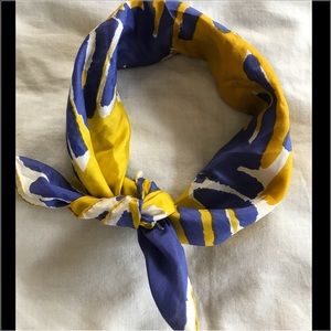 VINTAGE 1950's Vera Silk Scarf