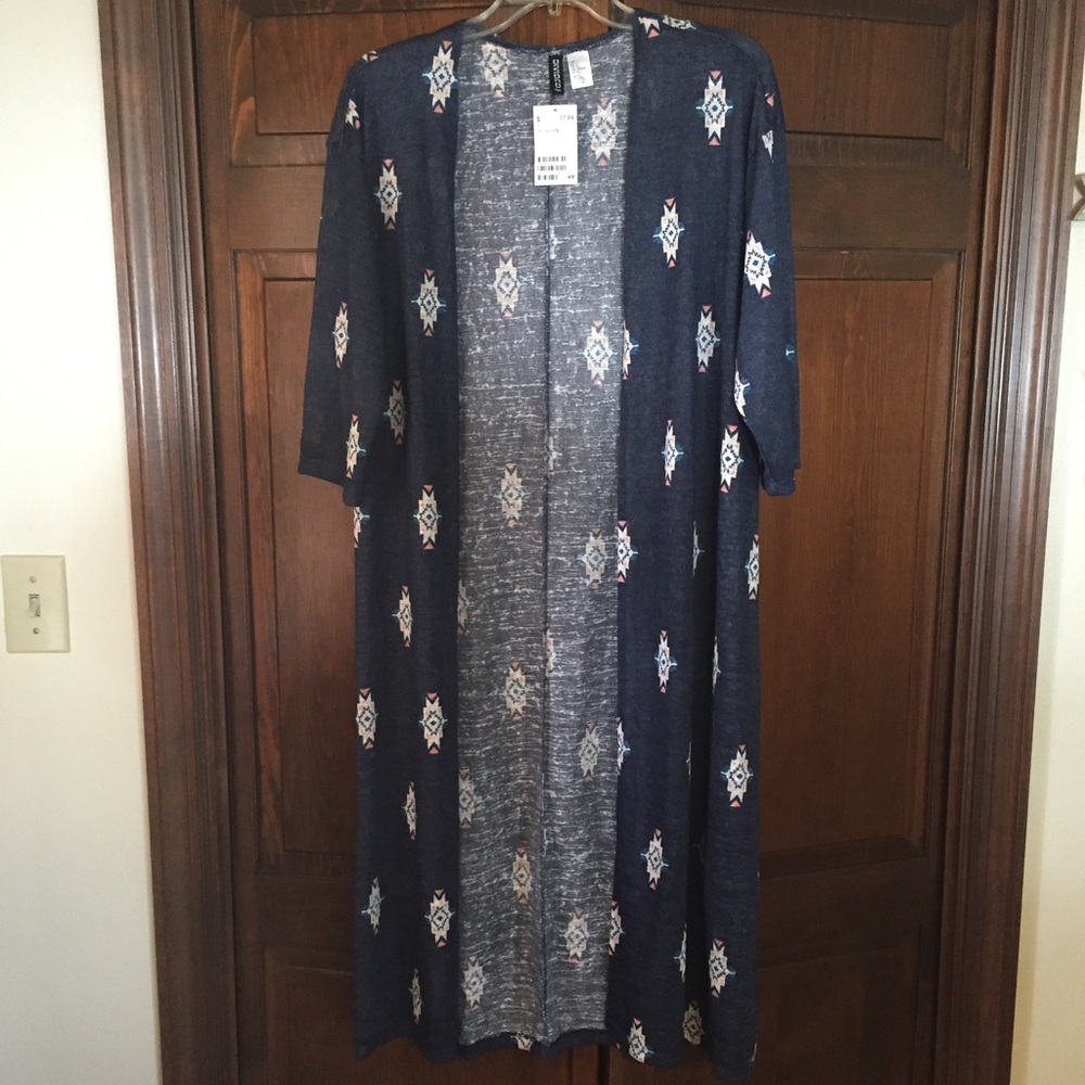 H&M Aztec Print Kimono