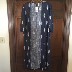 H&M Aztec Print Kimono