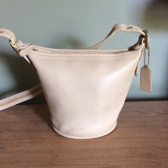 Coach Handbags - Authentic Coach- Leather bucket bag