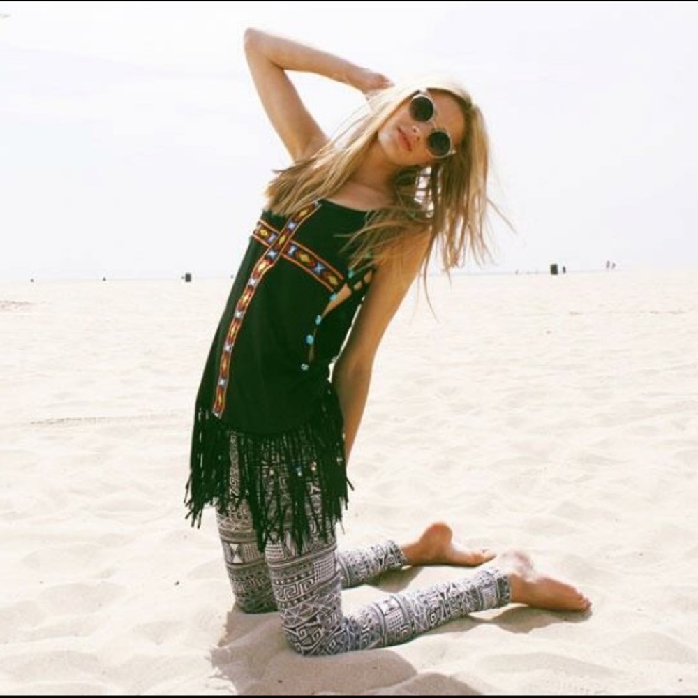 Aztec and Fringe Tank