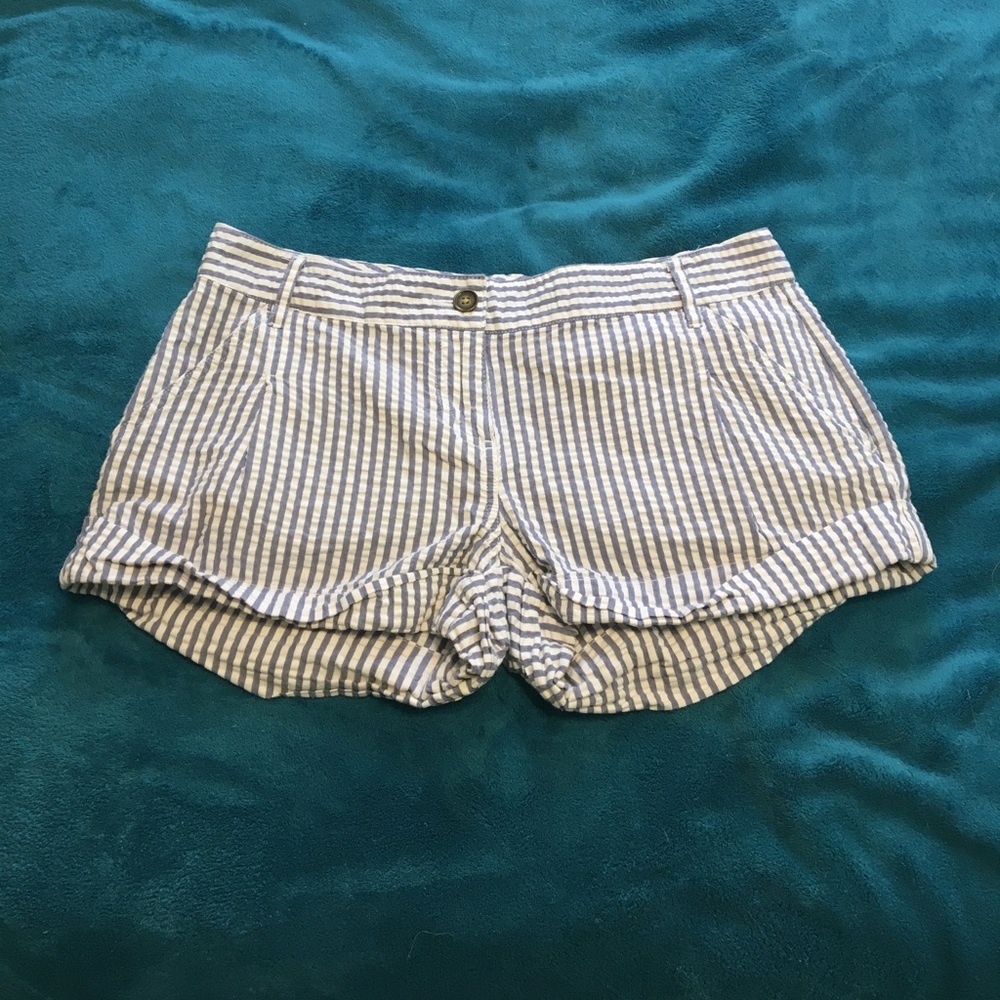 Seersucker shorts!